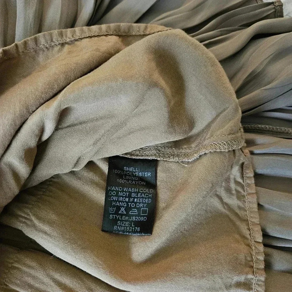 Pookie & Sebastian Mystra Silk Ruffle Skirt Size Large - Picture 4 of 5